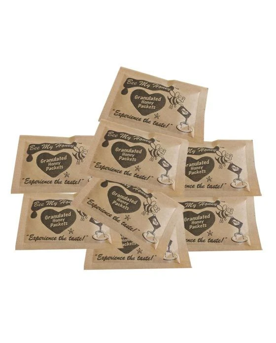 Bee My Honey Pure Granulated Honey, 1 Box (300 Packets) - Image 2