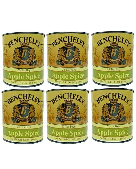 Bencheley Tea Bags, 6/25 Ct Apple Spice Tea
