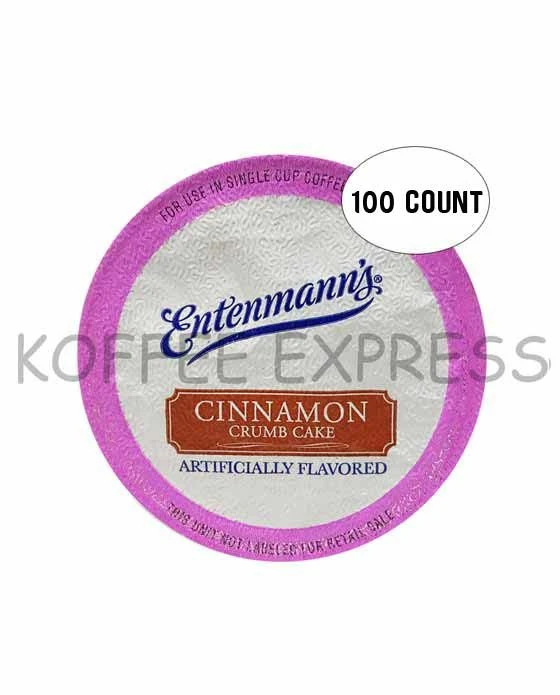 Entenmann's Cinnamon Crumb Cake Single Serve Cups, 100 Count