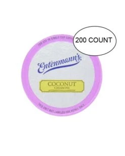 Entenmann's Single Serve Coffee, Coconut Cream Pie 200 Count