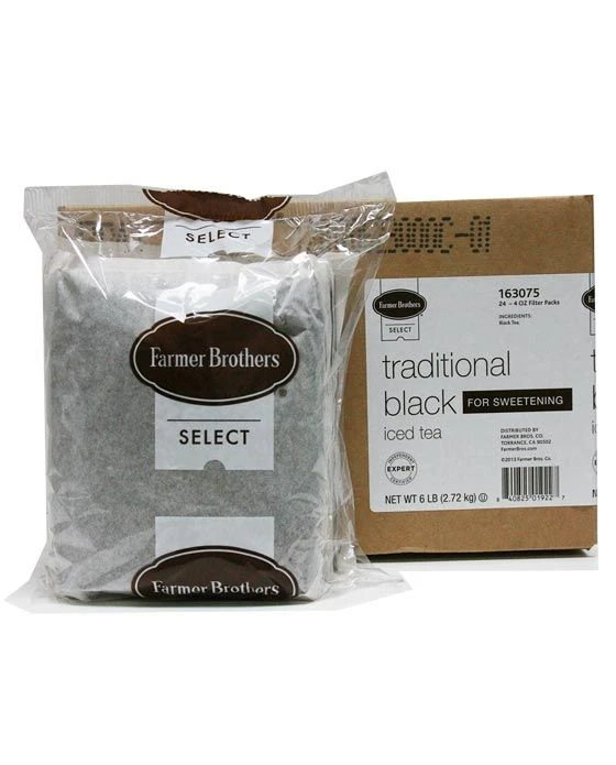 Farmer Brothers Black Iced Tea For Sweetening, 3 Boxes - 24/4 Oz - Image 2