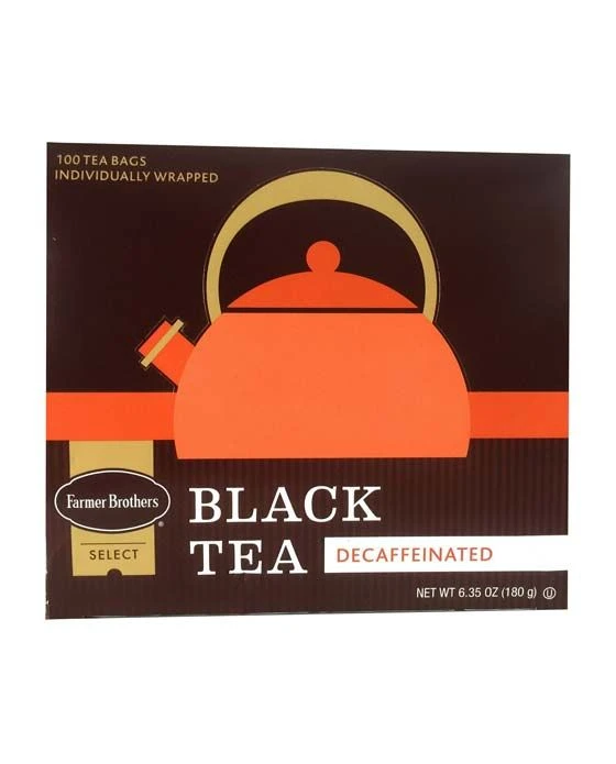 Farmer Brothers Black Tea: 3 Boxes Regular & 3 Boxes Decaf - Image 5