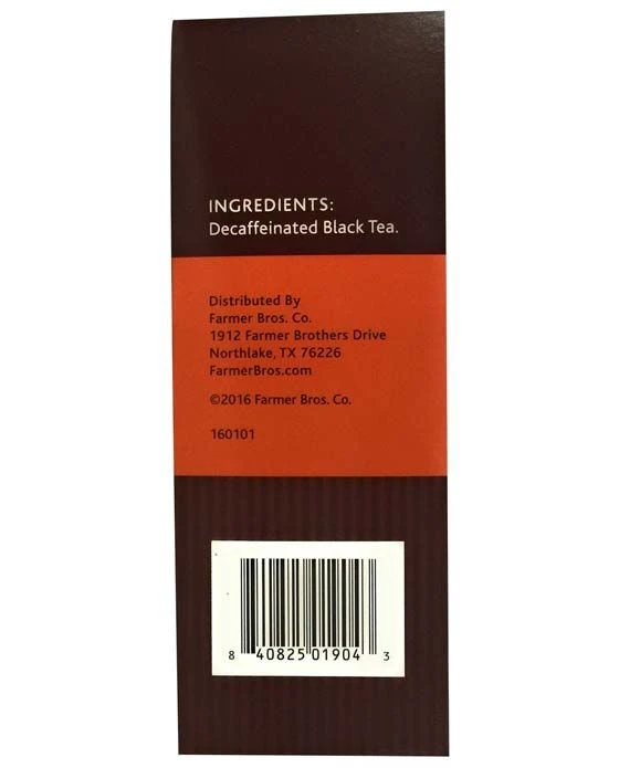 Farmer Brothers Black Tea: 3 Boxes Regular & 3 Boxes Decaf - Image 4