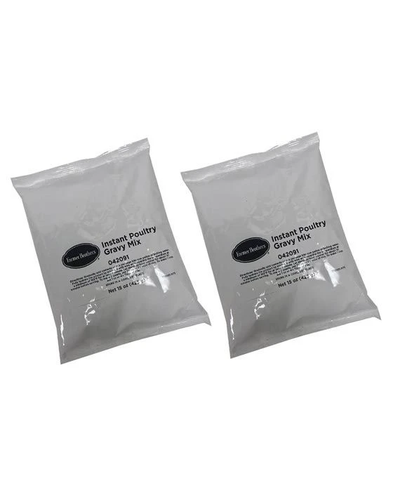 Farmer Brothers Instant Poultry Gravy (2 Bags/15 Oz Ea.)