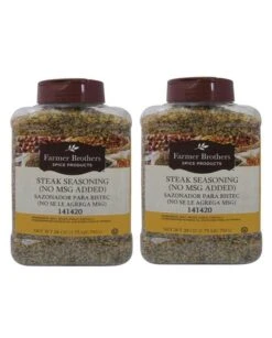 Farmer Brothers Steak Seasoning (2 Bottles/28 Oz Ea.)