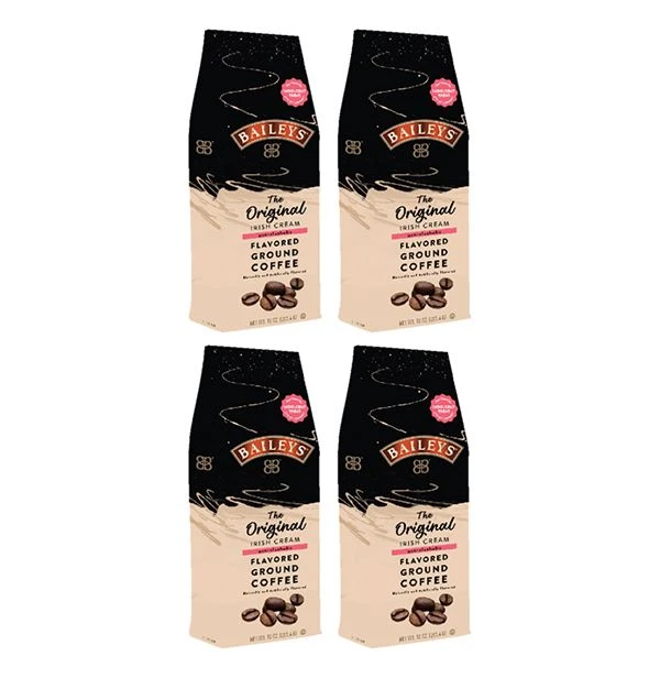 Baileys Bailey's, The Original Irish Cream, Flavored Ground Coffee, (4 Bags/10 Oz)