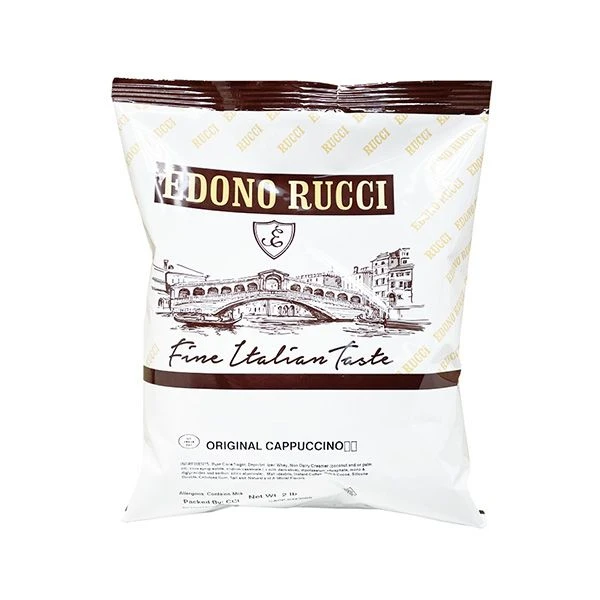 Edono Rucci Original Cappuccino Mix, 2 Bags ( 2 Lbs Each) - Image 2