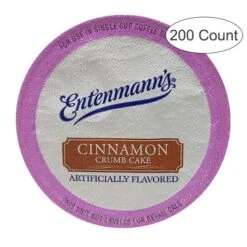 Entenmann's Cinnamon Crumb Cake Single Serve Cups, 200 Count