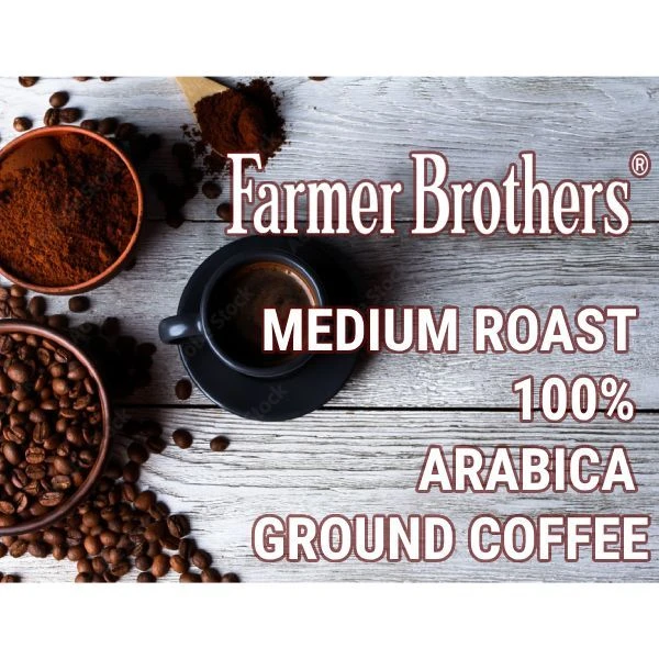 Farmer Brothers Medium Roast 100% Arabica Ground Coffee, 1/5 Lb Bag - Image 3
