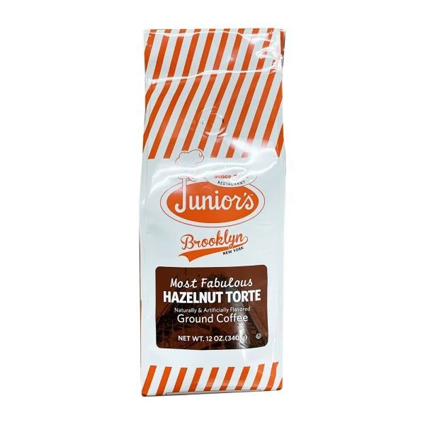 Junior's Most Fabulous Hazelnut Torte, Medium Roast Ground Coffee, 4/12 Oz Bags - Image 3