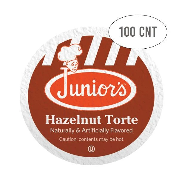 Junior's Most Fabulous Hazelnut Torte, Medium Roast Single Single Serve 100 Ct