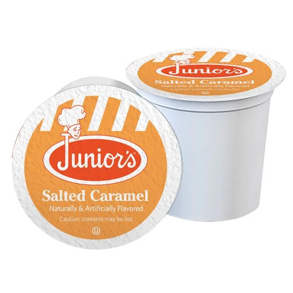 Junior's Most Fabulous Salted Caramel, Medium Roast Single Single Serve 100 Ct - Image 2