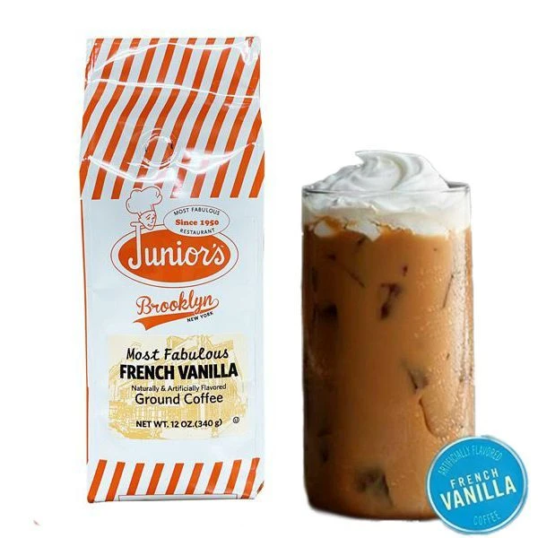 Junior's Most Fabulous French Vanilla, Medium Roast Ground Coffee, 2/12 Oz Bags - Image 3