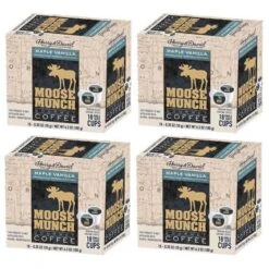 Moose Munch Maple Vanilla Single Serve Coffee By Harry & David, 4/18 Count
