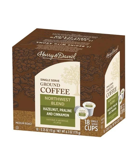 Harry & David Northwest Blend Single Serve Cups Coffee 4/18 Ct (72 Cups Total) - Image 2
